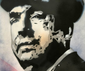 NICE ART, WHEN WALLS BECOME A GALLERY OF STENCILED PORTRAITS